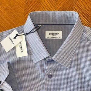 Duchamp Men's Lavender Tailored Fit Shirt